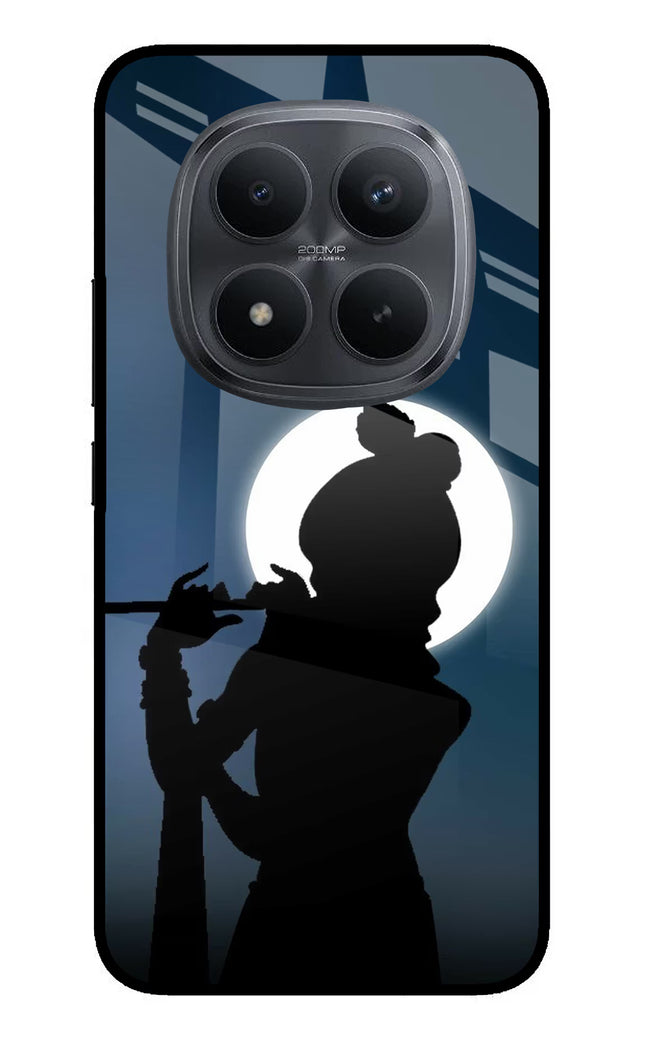 Shri Krishna Silhouette Redmi Note 15 Pro+ 5G Glass Case Back Cover by Casekaro