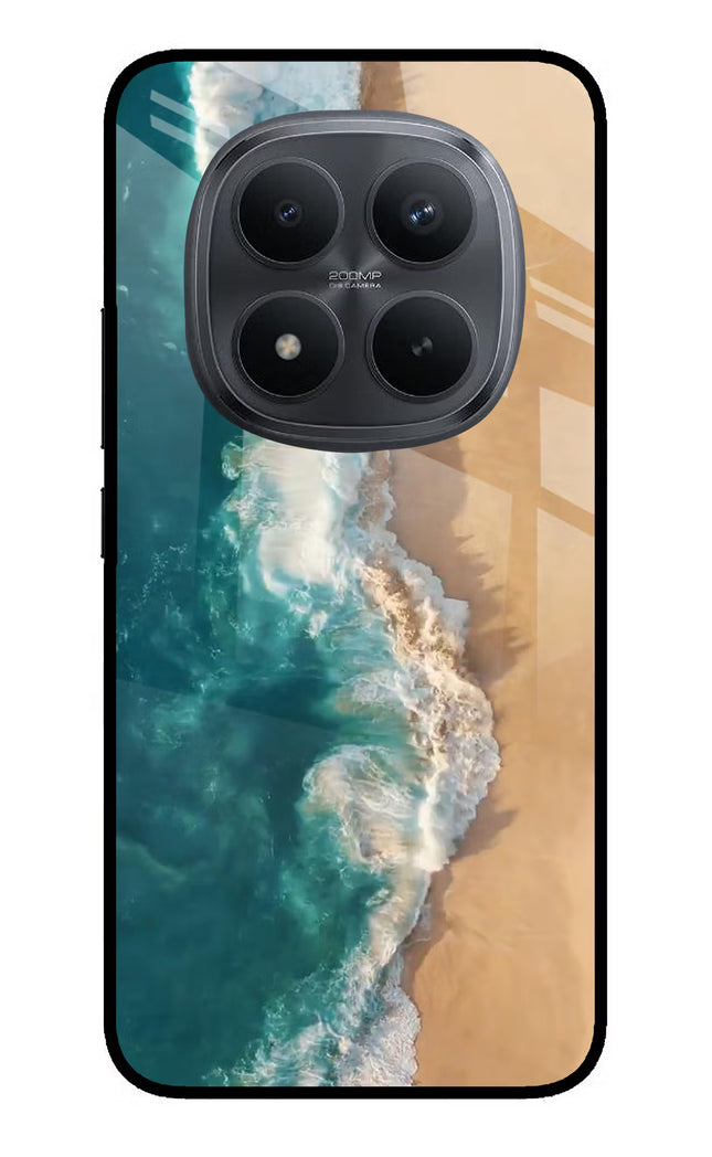 Ocean Beach Redmi Note 15 Pro+ 5G Glass Case Back Cover by Casekaro