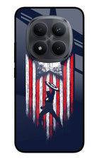 Captain America Marvel Art Redmi Note 15 Pro+ 5G Glass Case Back Cover by Casekaro