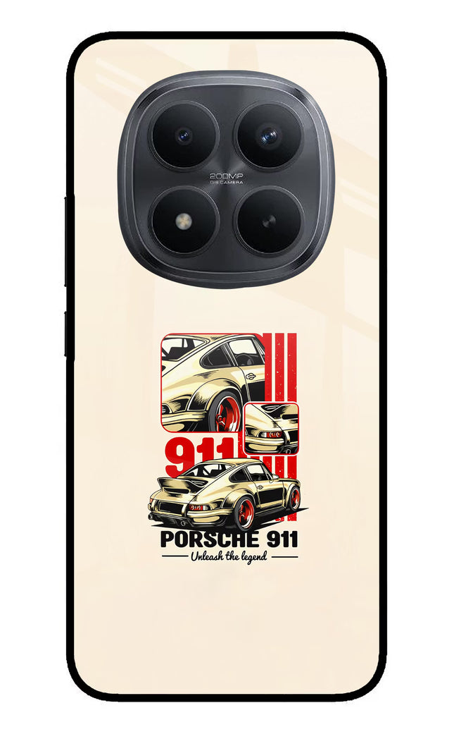 Classic Porsche 911 Redmi Note 15 Pro+ 5G Glass Case Back Cover by Casekaro