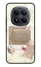 Hopeless Romantic Redmi Note 15 Pro+ 5G Glass Case Back Cover by Casekaro