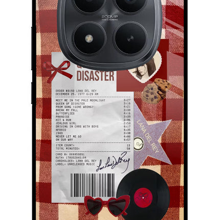 Queen of Disaster Redmi Note 15 Pro+ 5G Glass Case Back Cover by Casekaro