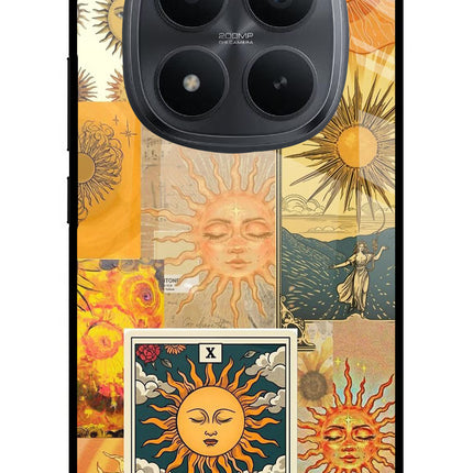 Sun Redmi Note 15 Pro+ 5G Glass Case Back Cover by Casekaro