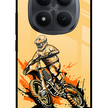 Off-Road Fury Redmi Note 15 Pro+ 5G Glass Case Back Cover by Casekaro