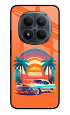Palm Drive 80s Redmi Note 15 Pro+ 5G Glass Case Back Cover by Casekaro