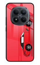 Red Velocity Redmi Note 15 Pro+ 5G Glass Case Back Cover by Casekaro
