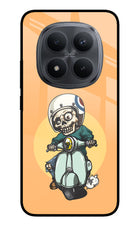 Undead Biker Redmi Note 15 Pro+ 5G Glass Case Back Cover by Casekaro