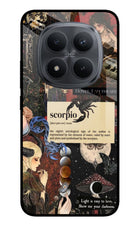 Scorpio Zodiac Redmi Note 15 Pro+ 5G Glass Case Back Cover by Casekaro