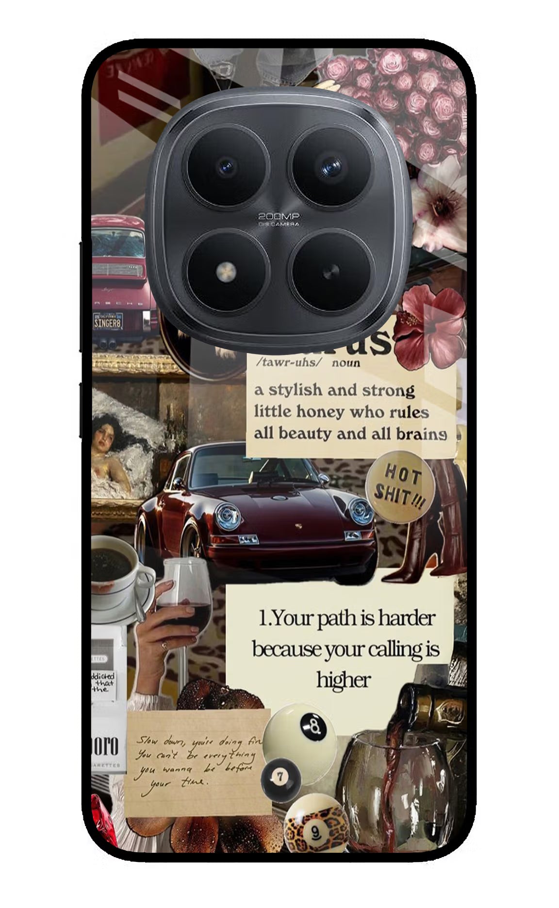 Taurus Zodiac Redmi Note 15 Pro+ 5G Glass Case