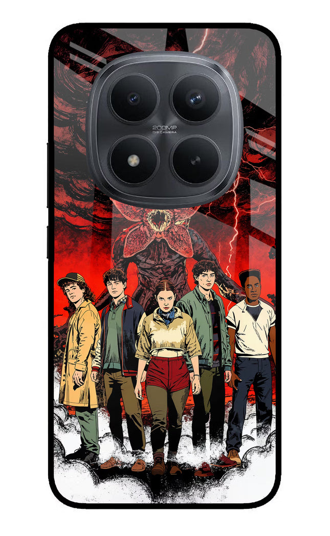 Ordinary Things Characters Redmi Note 15 Pro+ 5G Glass Case Back Cover by Casekaro