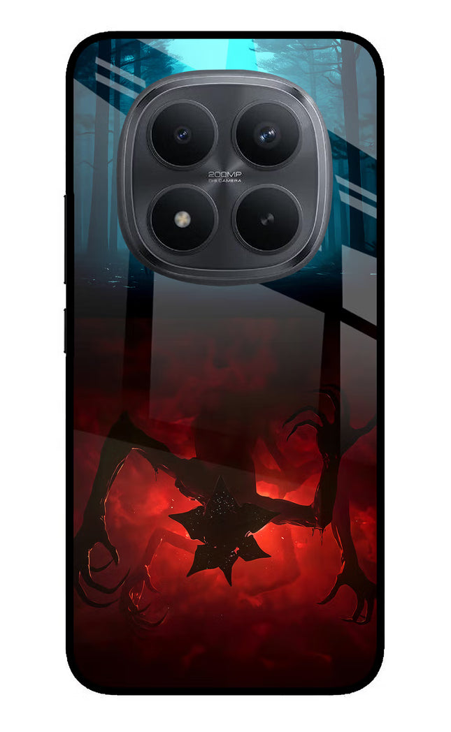 Ordinary Things Downside Up Redmi Note 15 Pro+ 5G Glass Case Back Cover by Casekaro