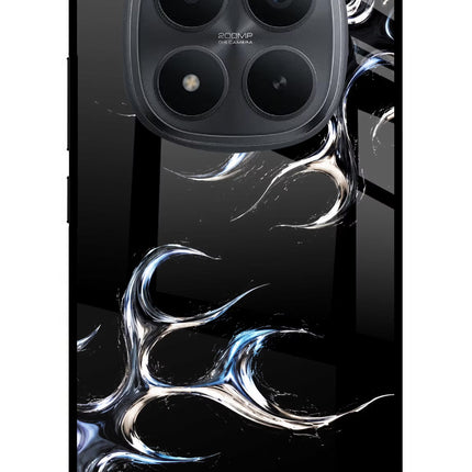 Chrome Tribal Redmi Note 15 Pro+ 5G Glass Case Back Cover by Casekaro