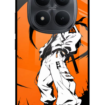 Street Samurai Redmi Note 15 Pro+ 5G Glass Case Back Cover by Casekaro
