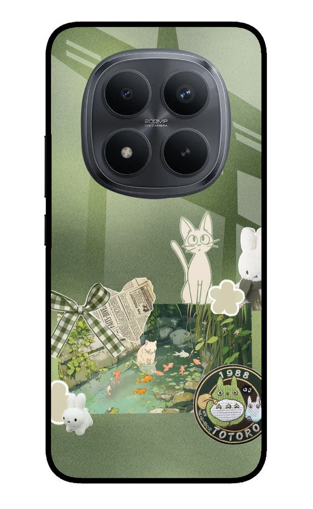 Aesthetic anime Redmi Note 15 Pro+ 5G Glass Case Back Cover by Casekaro