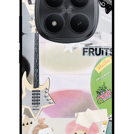 Softcore case Redmi Note 15 Pro+ 5G Glass Case Back Cover by Casekaro