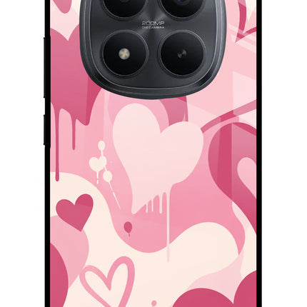 Hearty case Redmi Note 15 Pro+ 5G Glass Case Back Cover by Casekaro