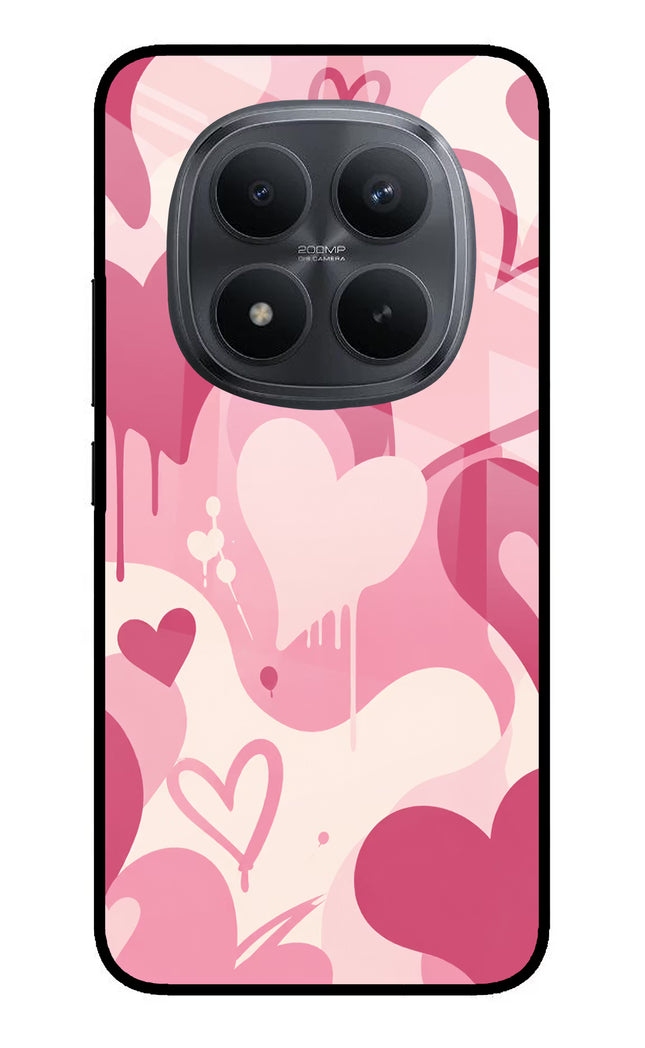 Hearty case Redmi Note 15 Pro+ 5G Glass Case Back Cover by Casekaro