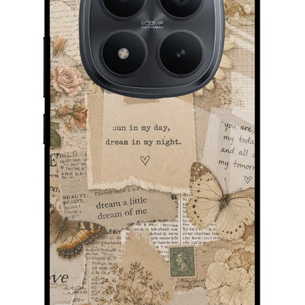Vintage case Redmi Note 15 Pro+ 5G Glass Case