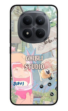 Studio Ghibli Redmi Note 15 Pro+ 5G Glass Case Back Cover by Casekaro