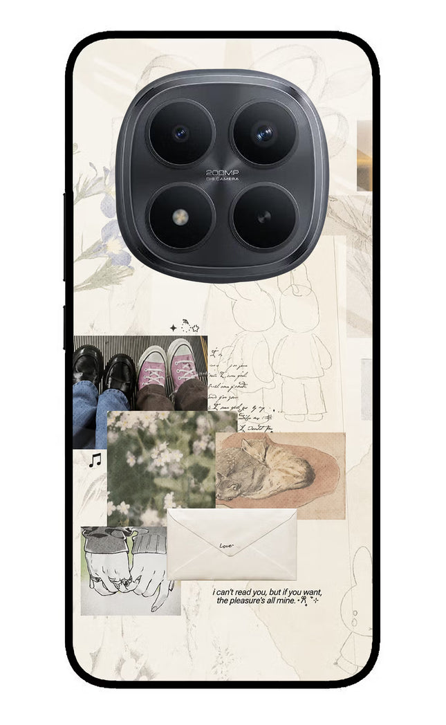 Soft Aesthetic Redmi Note 15 Pro+ 5G Glass Case Back Cover by Casekaro