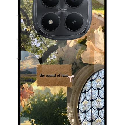 Rain Redmi Note 15 Pro+ 5G Glass Case Back Cover by Casekaro