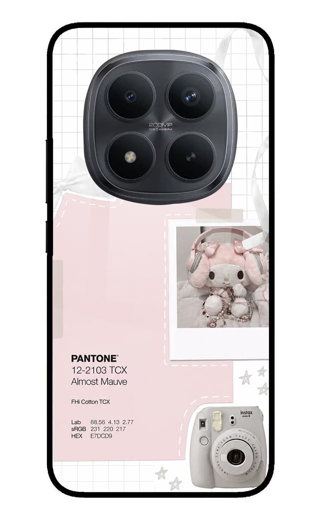 Pantone Asthetic Redmi Note 15 Pro+ 5G Glass Case Back Cover by Casekaro