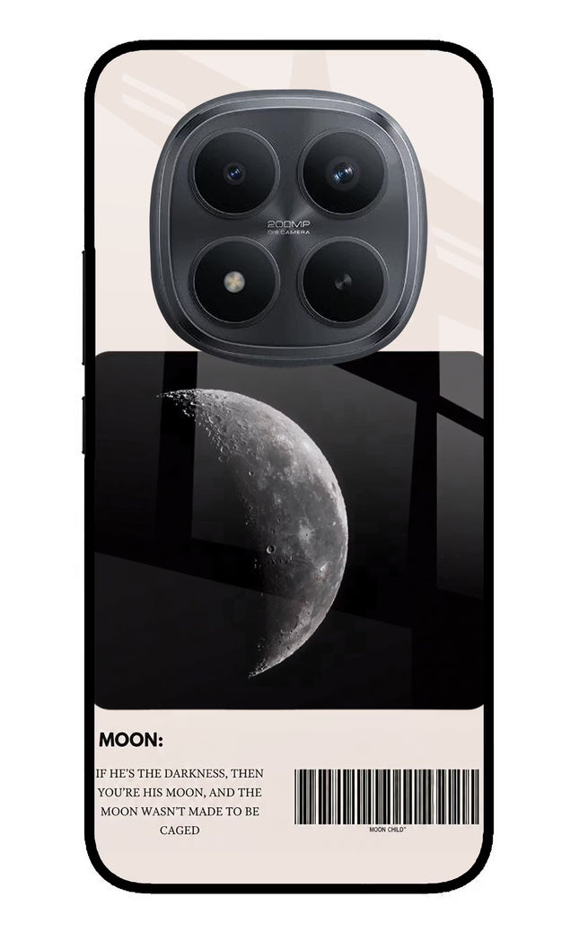 Moon Phase Redmi Note 15 Pro+ 5G Glass Case Back Cover by Casekaro