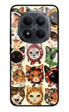Cool Cat Redmi Note 15 Pro+ 5G Glass Case Back Cover by Casekaro