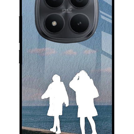 Coastal Dream Redmi Note 15 Pro+ 5G Glass Case Back Cover by Casekaro