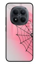 Pink Web Redmi Note 15 Pro+ 5G Glass Case Back Cover by Casekaro