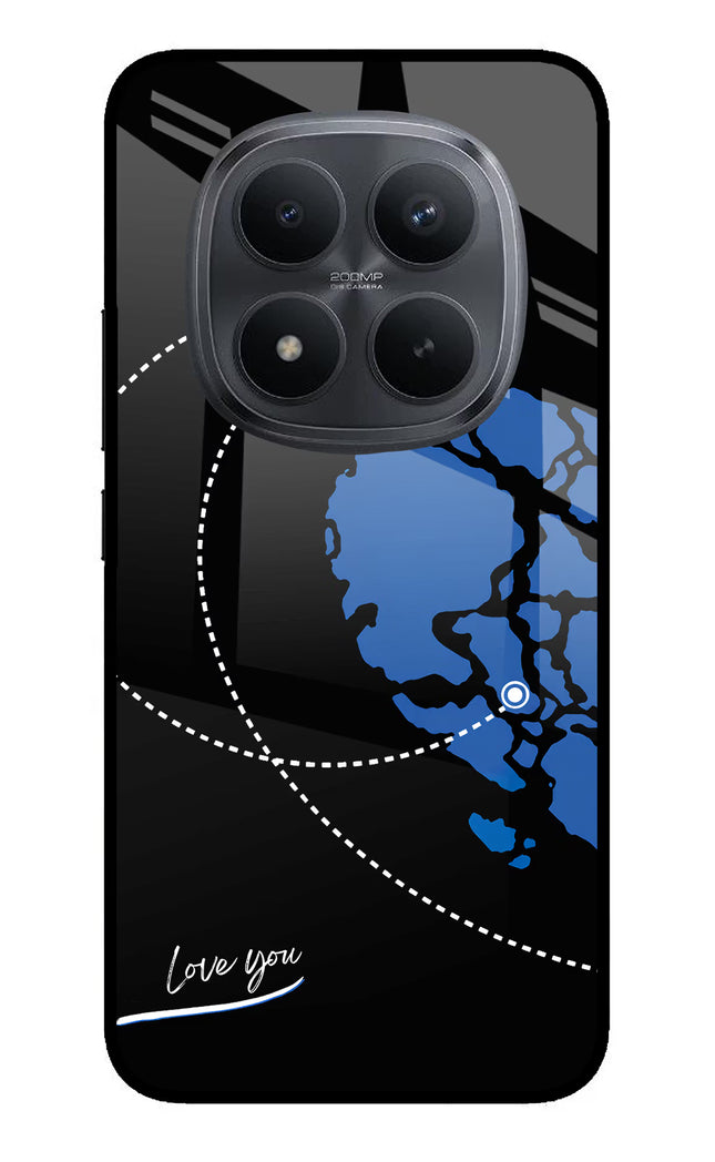 Love Orbit Redmi Note 15 Pro+ 5G Glass Case Back Cover by Casekaro