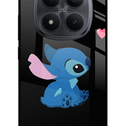 Stitch Crush Redmi Note 15 Pro+ 5G Glass Case Back Cover by Casekaro
