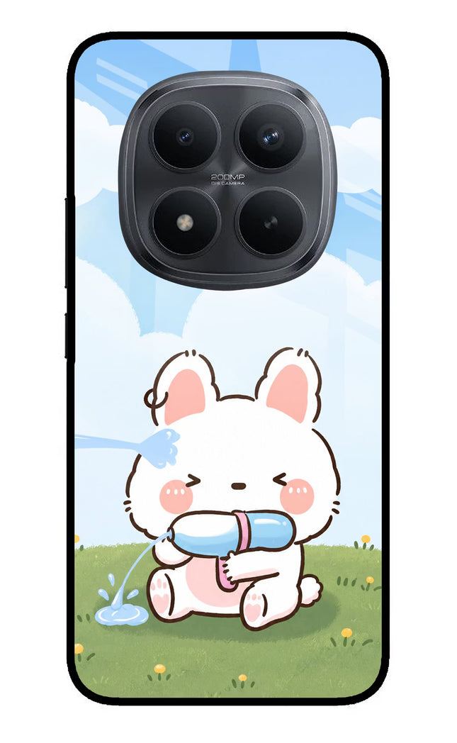 Bunny Treat Redmi Note 15 Pro+ 5G Glass Case Back Cover by Casekaro
