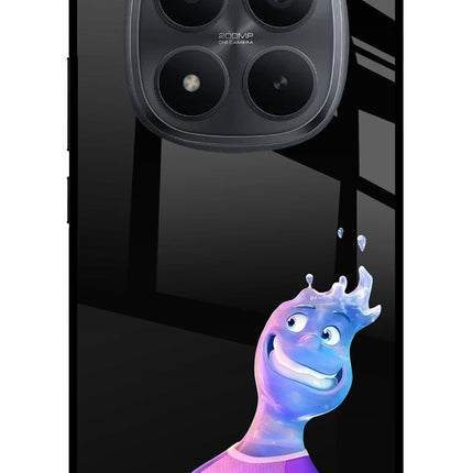 Wade Wave Redmi Note 15 Pro+ 5G Glass Case Back Cover by Casekaro