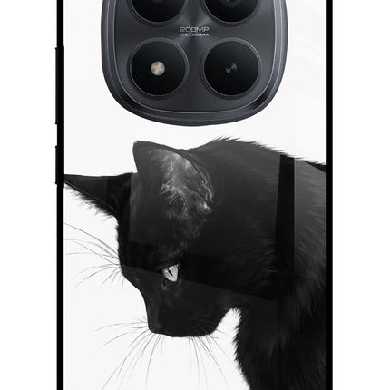 Shadow Gaze Redmi Note 15 Pro+ 5G Glass Case Back Cover by Casekaro
