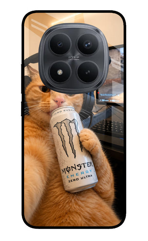 Gamer Cat Energy Redmi Note 15 Pro+ 5G Back Cover
