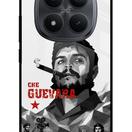 Che Guevara Iconic Redmi Note 15 Pro+ 5G Glass Case Back Cover by Casekaro