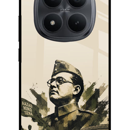 Netaji Rising Redmi Note 15 Pro+ 5G Glass Case