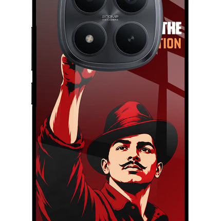 Bhagat Singh Revolution Redmi Note 15 Pro+ 5G Glass Case