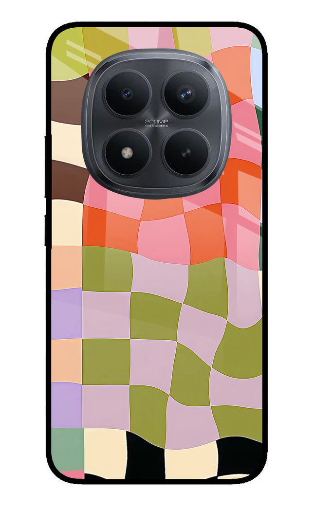 Wavy Grid Redmi Note 15 Pro+ 5G Glass Case