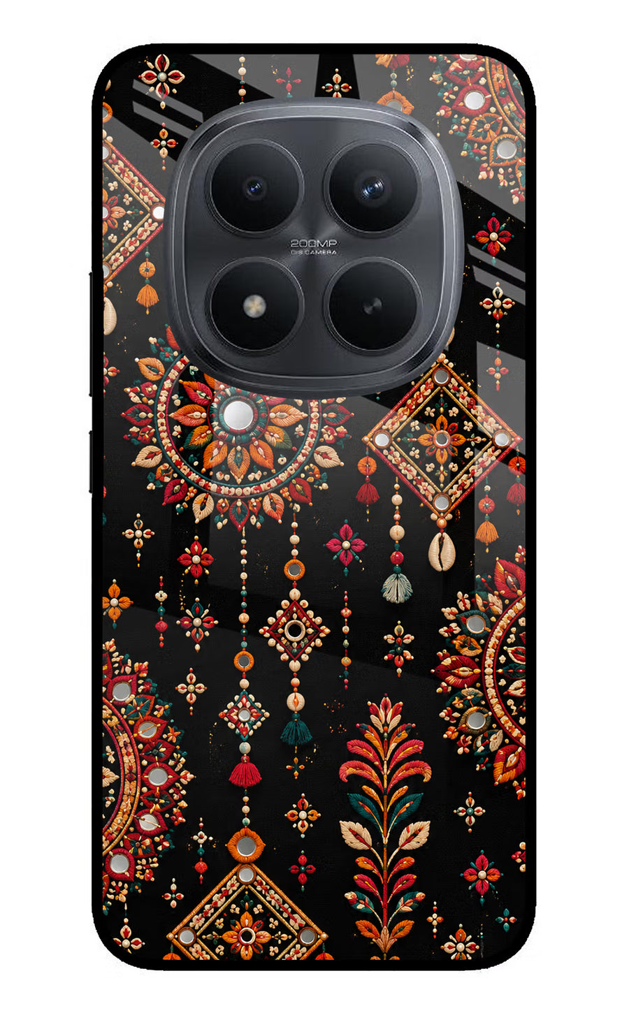 Boho Noir Redmi Note 15 Pro+ 5G Back Cover, Glass case