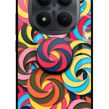 Spiral Pattern Redmi Note 15 Pro+ 5G Pop Case by Casekaro
