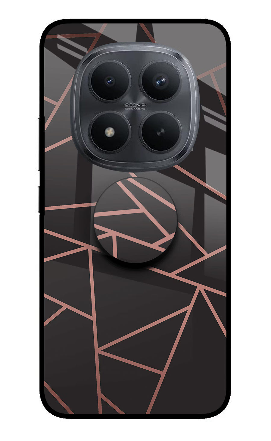 Geometric Pattern Redmi Note 15 Pro+ 5G Pop Case, Glass case