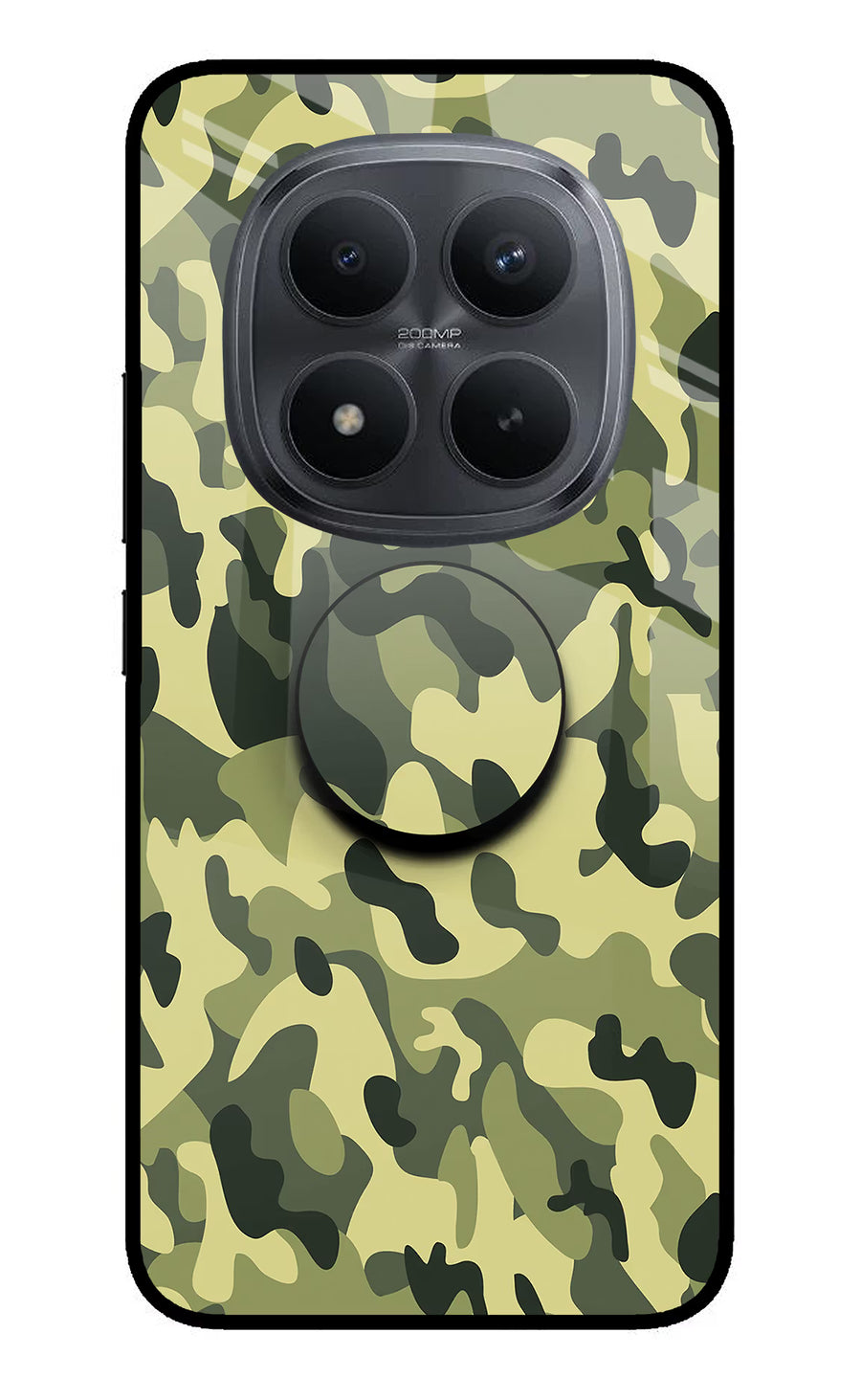 Camouflage Redmi Note 15 Pro+ 5G Pop Case, Glass case