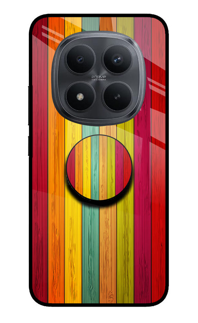 Multicolor Wooden Redmi Note 15 Pro+ 5G Pop Case by Casekaro