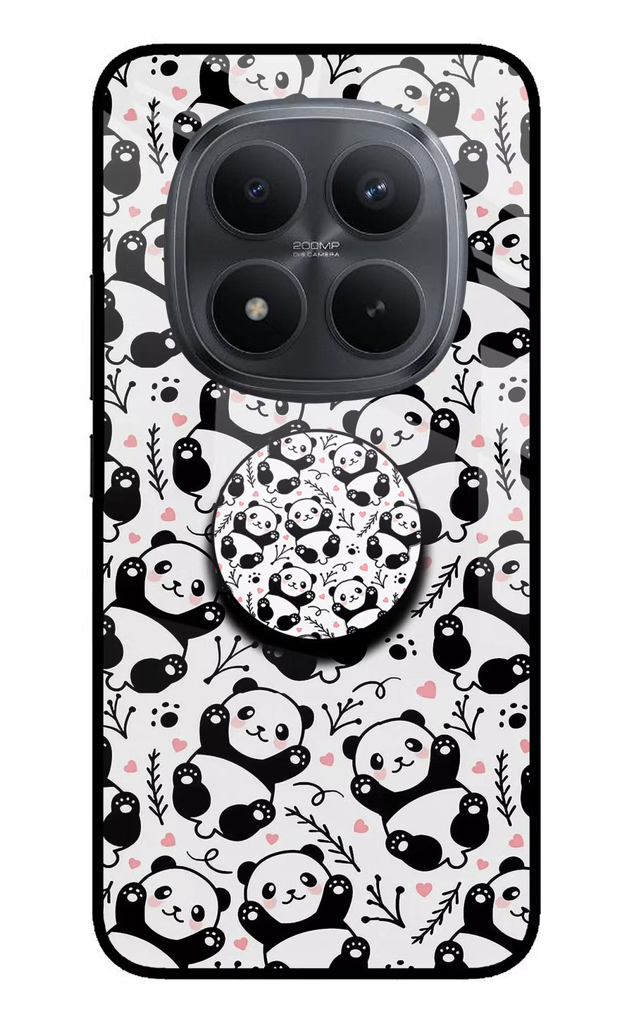 Cute Panda Redmi Note 15 Pro+ 5G Pop Case, Glass case