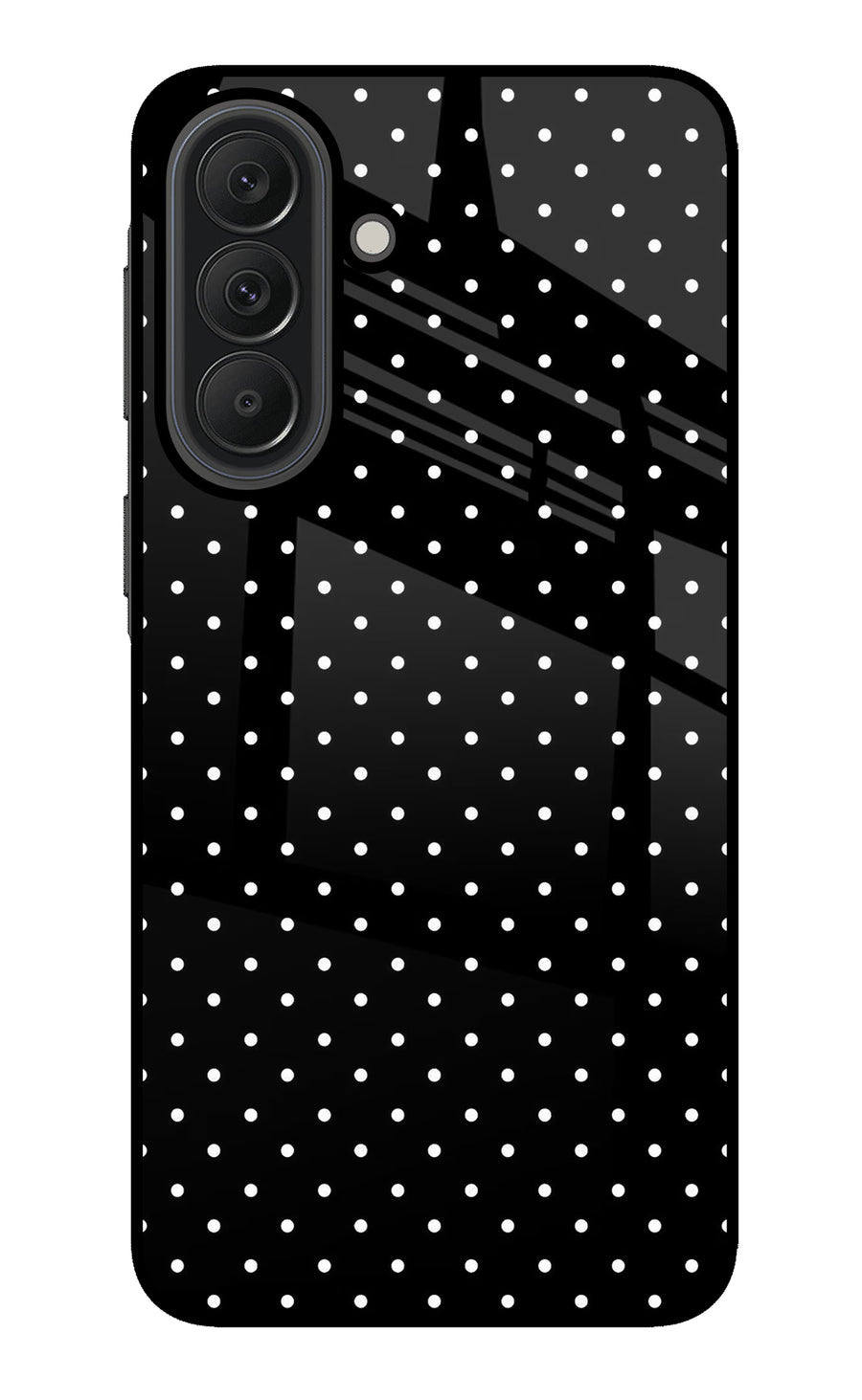 White Dots Samsung A37 5G Back Cover, Glass case