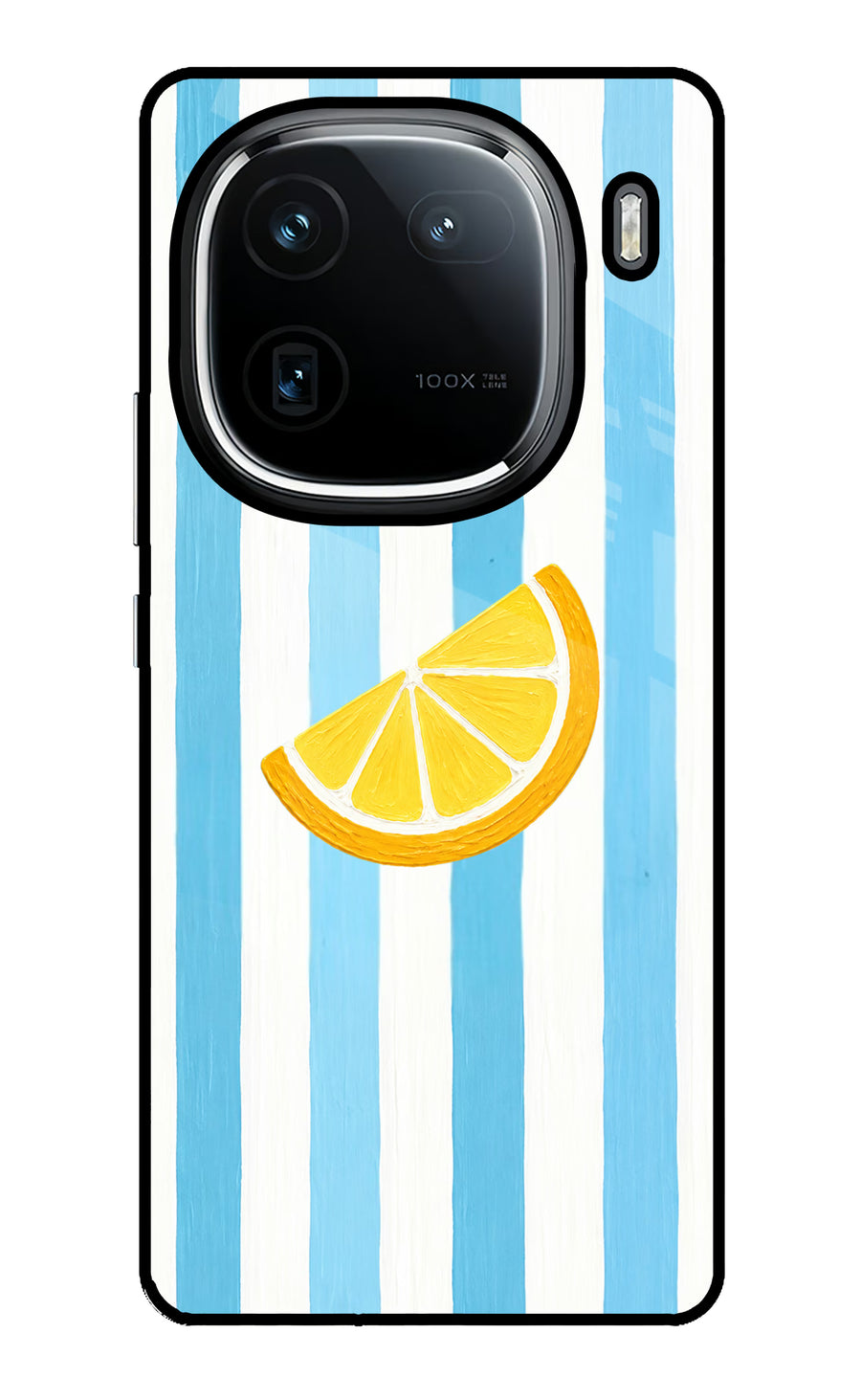 Summer Lemon iQOO 12 5G Back Cover, Glass case