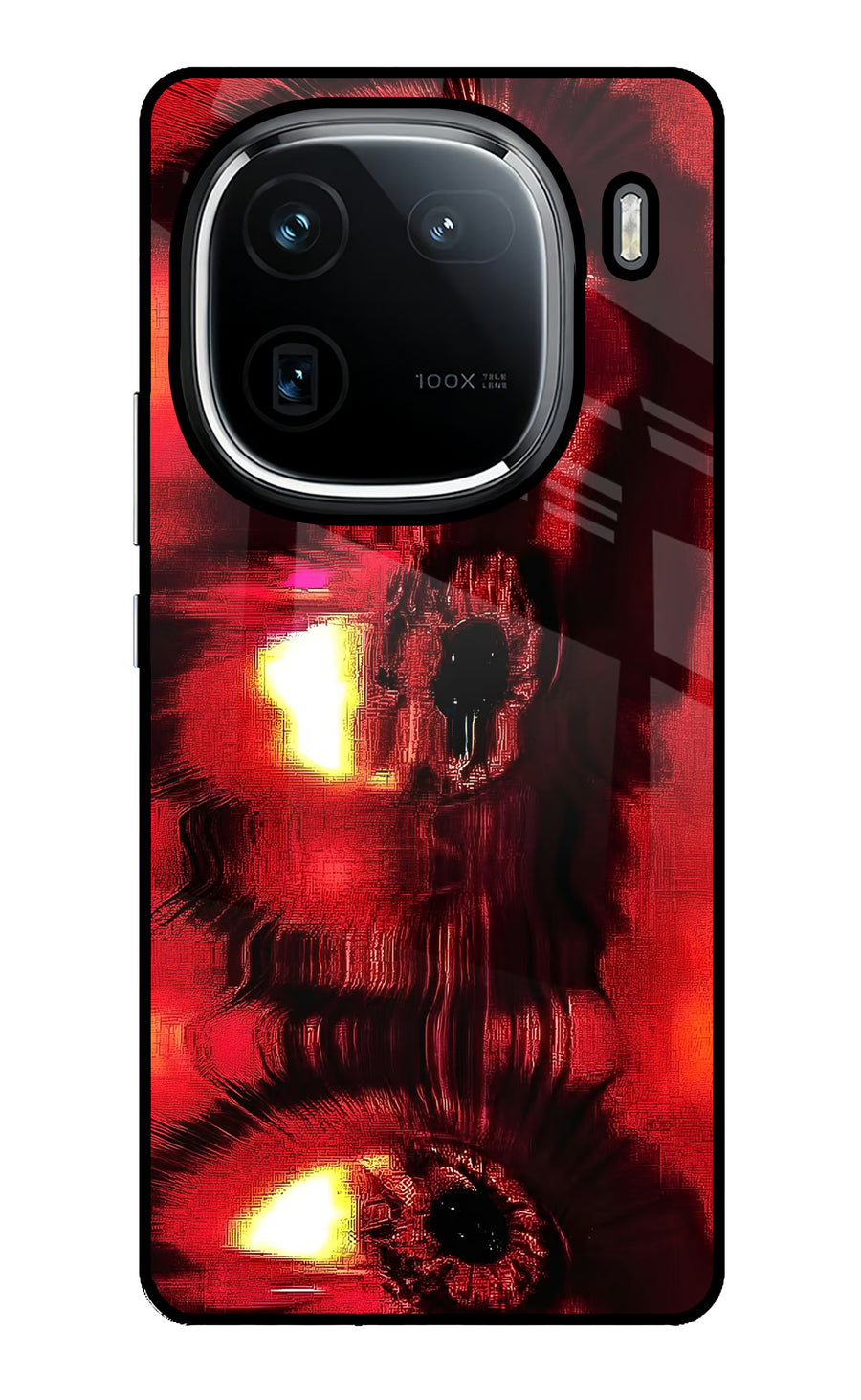 Fire Eye iQOO 12 5G Back Cover, Glass case