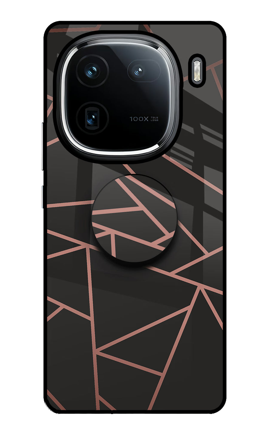 Geometric Pattern iQOO 12 5G Pop Case, Glass case